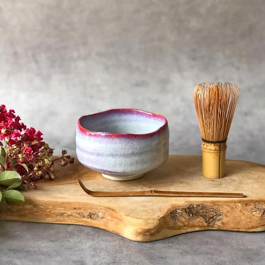 Mino Ware Matcha Set — Sakura